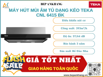 Máy Hút Mùi Teka  CNL 6415 BK - Xuất Xứ Bồ Đào nha